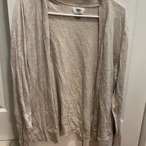 Old Navy Womens Tan Cardigan Size Xl